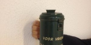 De collectebus Stichting Vrienden van Groot Schuylenburg